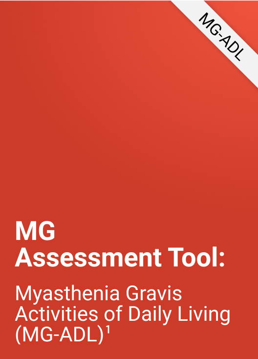 Myasthenia gravis activities of daily living profile